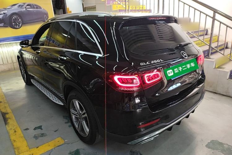 Used Mercedes-Benz GLC 2020 GLC 260 L 4MATIC Luxury Model Rear Left 45 Deg