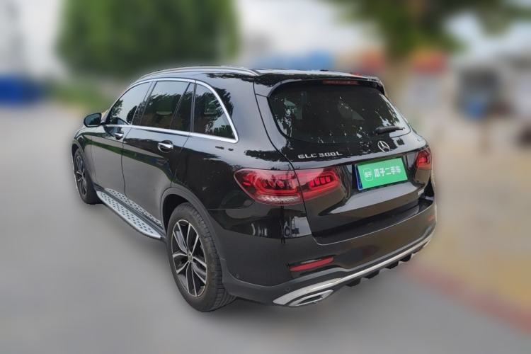 Used Mercedes-Benz GLC 2020 GLC 300 L 4MATIC Dynamic Edition Rear Left 45 Deg