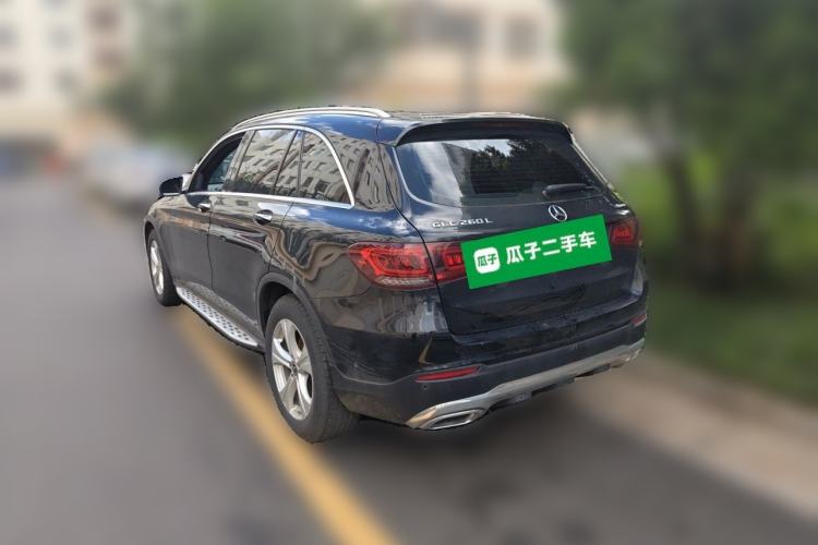 Used Mercedes-Benz GLC 2020 GLC 260 L 4MATIC Dynamic Model Rear Left 45 Deg