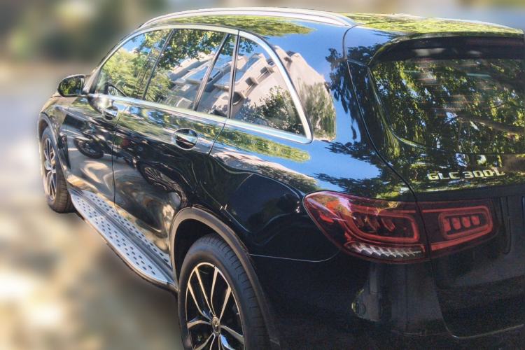 Used Mercedes-Benz GLC 2020 GLC 300 L 4MATIC Dynamic Edition Rear Left 45 Deg
