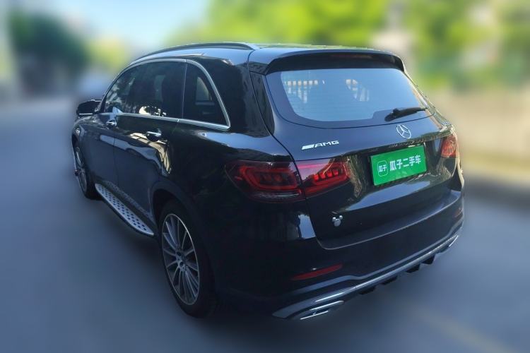 Used Mercedes-Benz GLC 2020 Facelifted GLC 300 L 4MATIC AMG-Line Rear Left 45 Deg