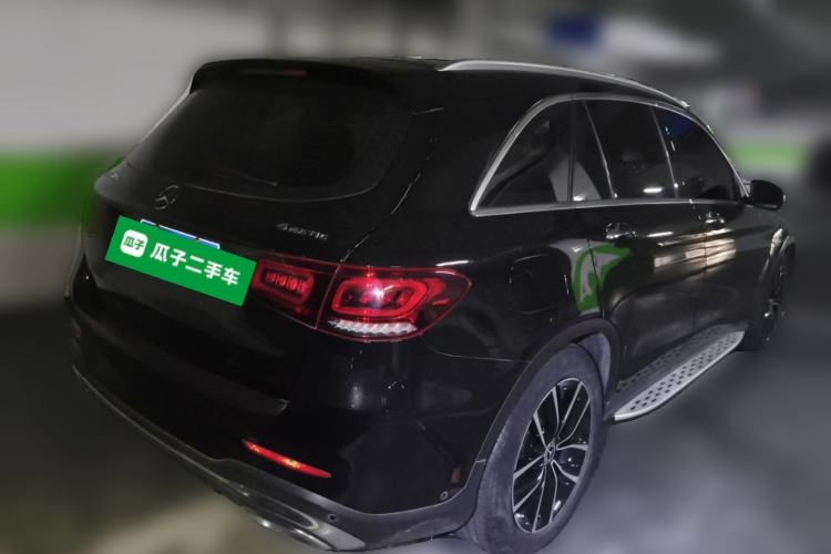 Used Mercedes-Benz GLC 2020 GLC 300 L 4MATIC Dynamic Edition Rear Right 45 Deg