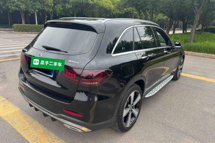Used Mercedes-Benz GLC 2020 GLC 300 L 4MATIC Luxury Model Rear Right 45 Deg