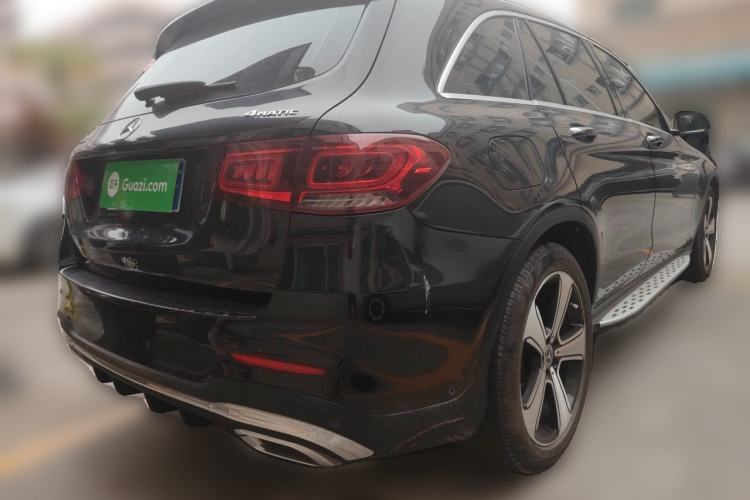 Used Mercedes-Benz GLC 2020 GLC 300 L 4MATIC Luxury Model Rear Right 45 Deg