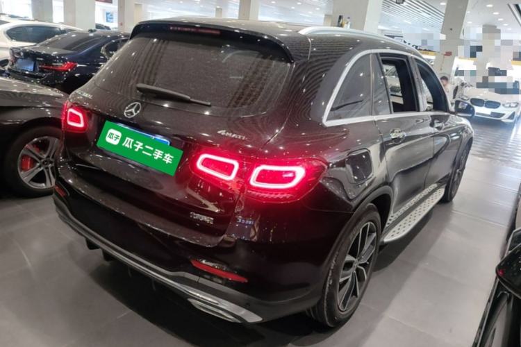 Used Mercedes-Benz GLC 2020 GLC 300 L 4MATIC Dynamic Edition Rear Right 45 Deg