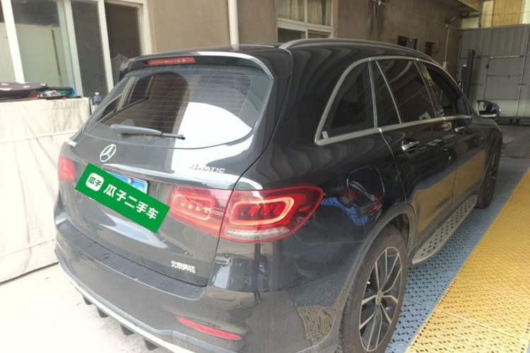 Used Mercedes-Benz GLC 2020 GLC 300 L 4MATIC Dynamic Edition Rear Right 45 Deg
