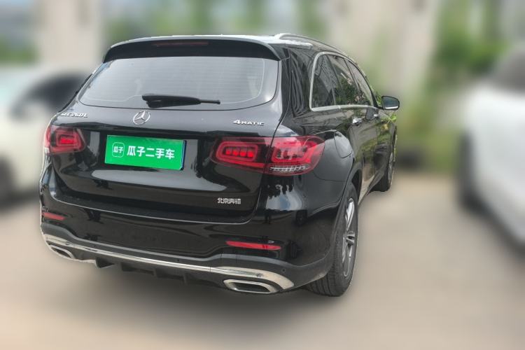 Used Mercedes-Benz GLC 2020 GLC 260 L 4MATIC Luxury Model Rear Right 45 Deg