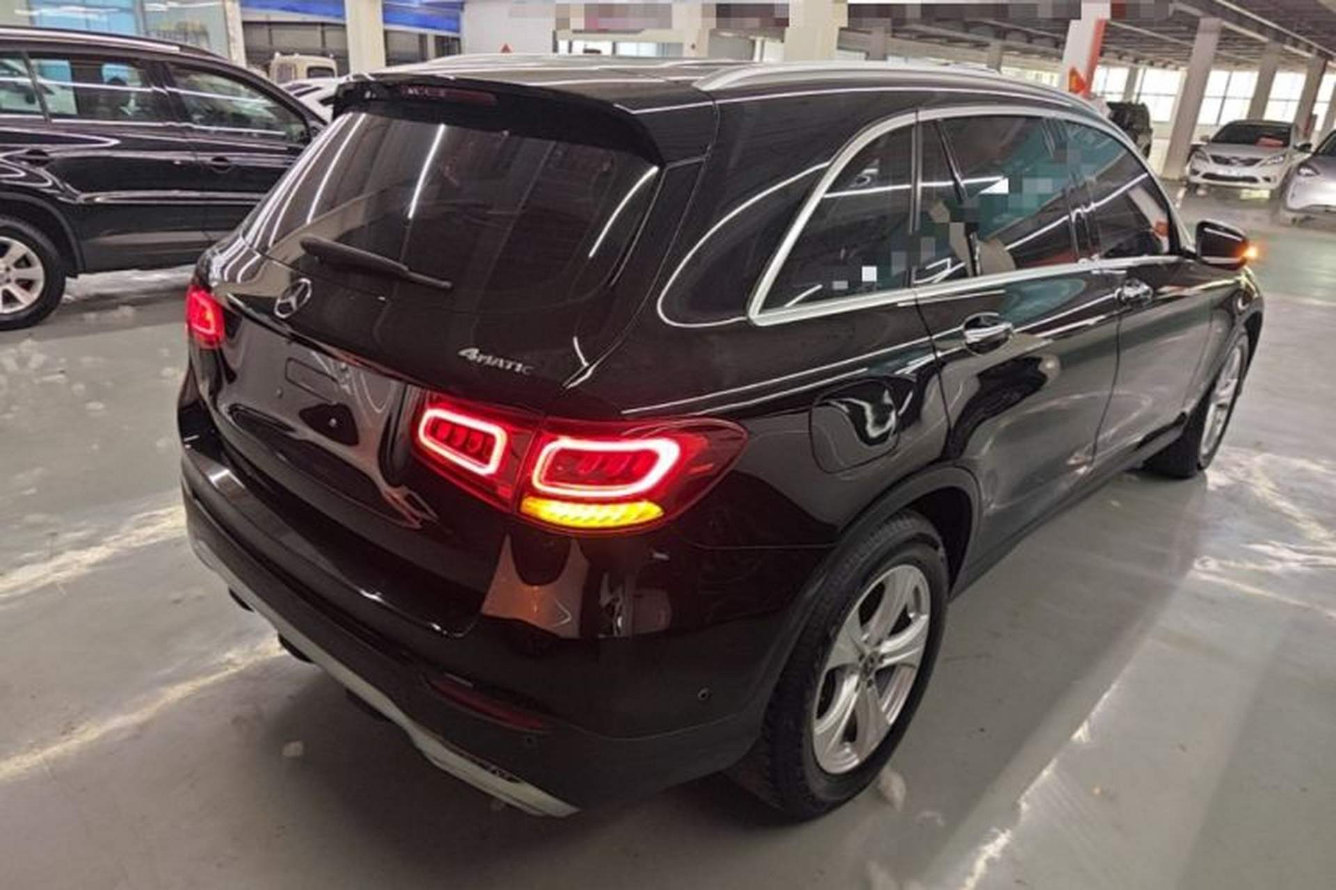 Used Mercedes-Benz GLC 2020 GLC 260 L 4MATIC Dynamic Model Rear Right 45 Deg