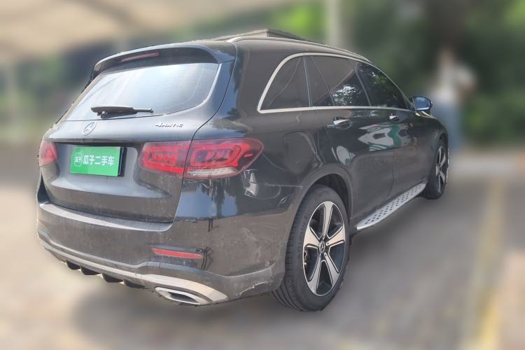 Used Mercedes-Benz GLC 2020 GLC 300 L 4MATIC Luxury Model Rear Right 45 Deg