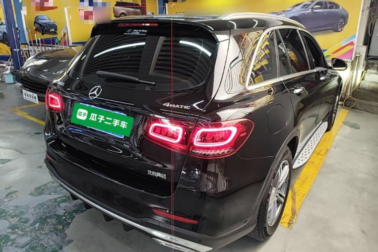 Used Mercedes-Benz GLC 2020 GLC 260 L 4MATIC Luxury Model Rear Right 45 Deg