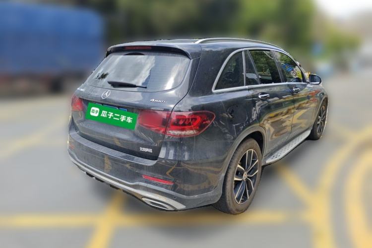 Used Mercedes-Benz GLC 2020 GLC 300 L 4MATIC Dynamic Edition Rear Right 45 Deg