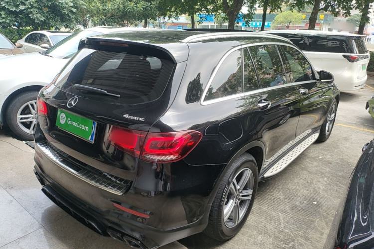 Used Mercedes-Benz GLC 2020 GLC 260 L 4MATIC Luxury Model Rear Right 45 Deg