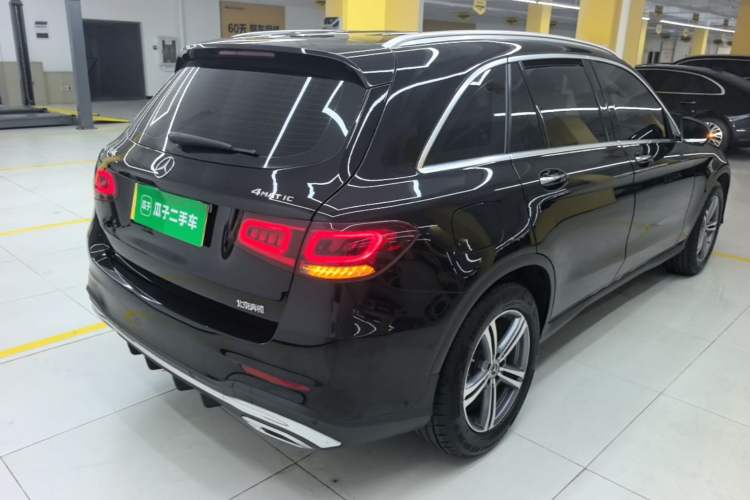 Used Mercedes-Benz GLC 2020 GLC 260 L 4MATIC Luxury Model Rear Right 45 Deg