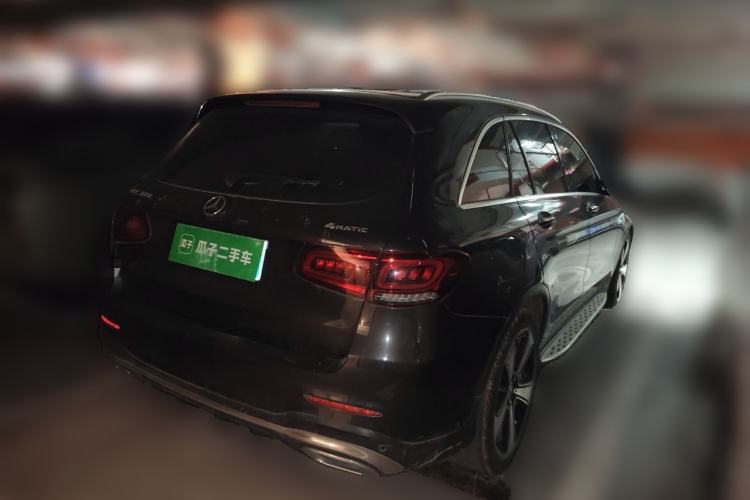 Used Mercedes-Benz GLC 2020 GLC 300 L 4MATIC Luxury Model Rear Right 45 Deg