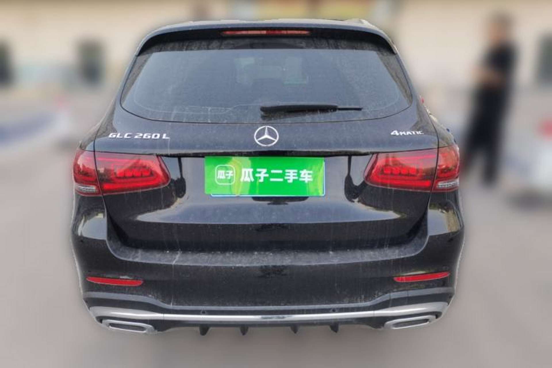Used Mercedes-Benz GLC 2020 GLC 260 L 4MATIC Luxury Model Rear