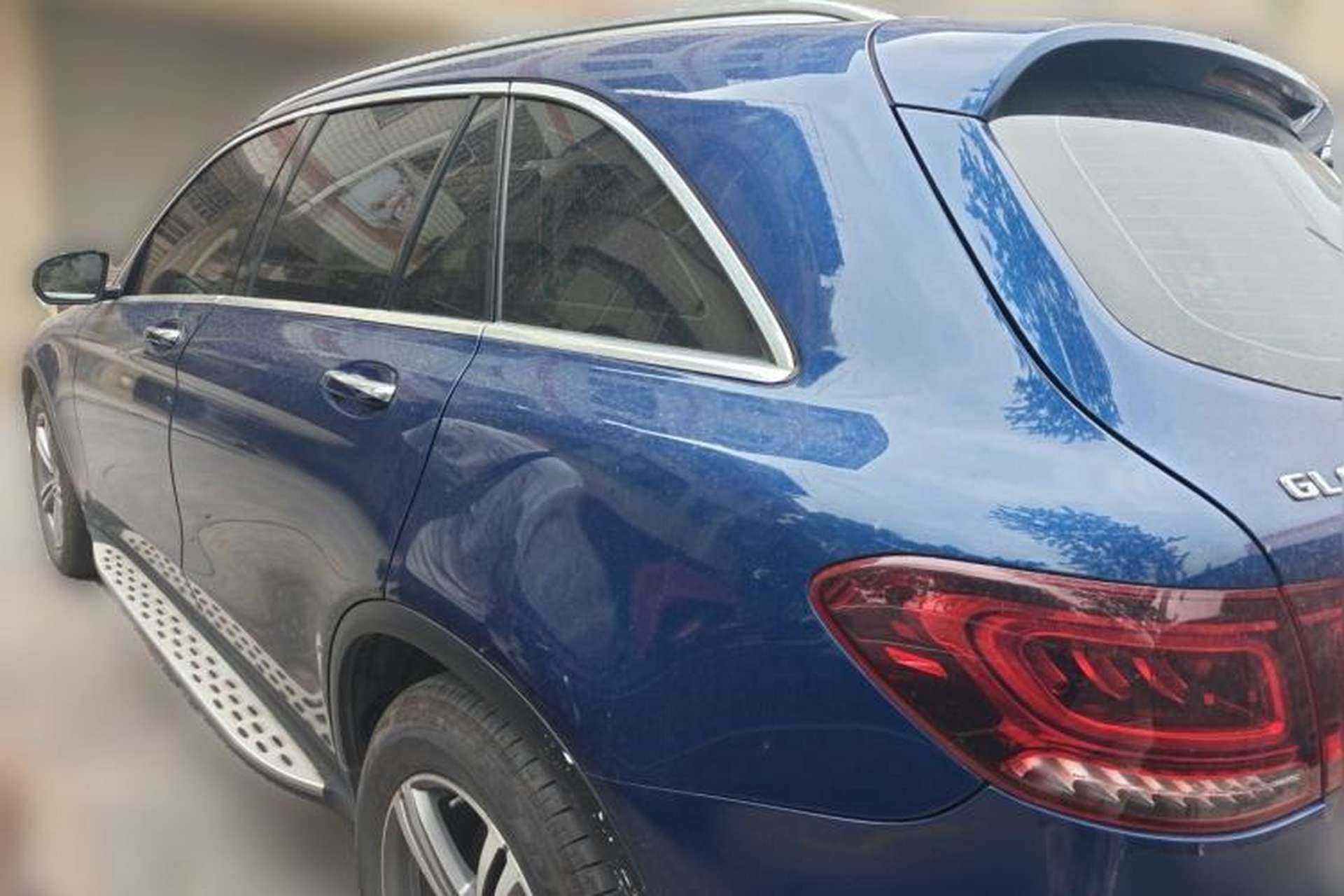 Used Mercedes-Benz GLC 2020 GLC 260 L 4MATIC Luxury Model Rear Left 45 Deg