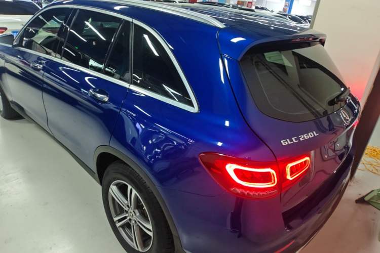 Used Mercedes-Benz GLC 2020 GLC 260 L 4MATIC Luxury Model Rear Left 45 Deg