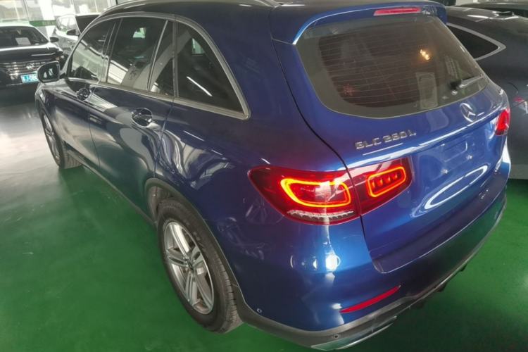 Used Mercedes-Benz GLC 2020 GLC 260 L 4MATIC Luxury Model Rear Left 45 Deg