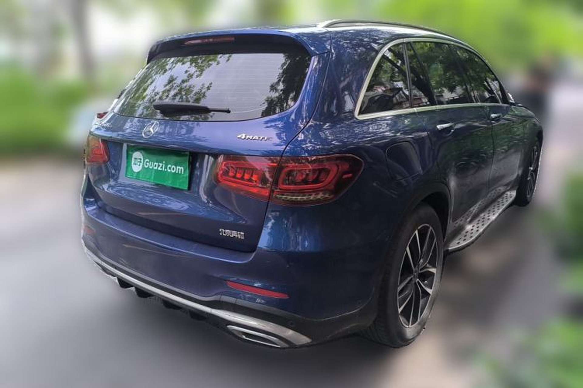 Used Mercedes-Benz GLC 2020 Facelift GLC 260 L 4MATIC Luxury Edition Rear Right 45 Deg