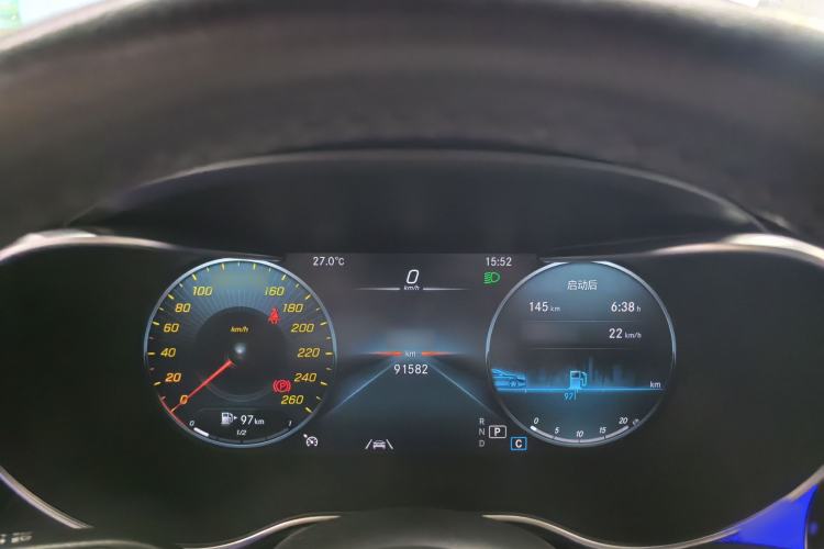 Used Mercedes-Benz GLC 2020 GLC 300 L 4MATIC Luxury Model Interior 4