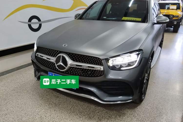 Used Mercedes-Benz GLC 2020 GLC 300 L 4MATIC Dynamic Edition Guazi used car, China used car export, Used car for sale, Used cars, Cheapest cars for sale