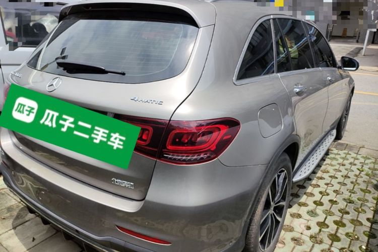 Used Mercedes-Benz GLC 2020 GLC 300 L 4MATIC Dynamic Edition Rear Right 45 Deg