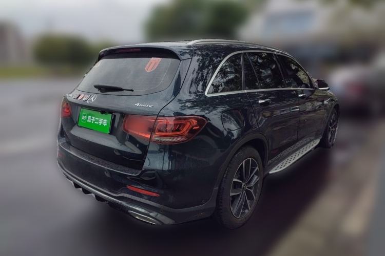Used Mercedes-Benz GLC 2020 Facelift GLC 260 L 4MATIC Luxury Edition Rear Right 45 Deg