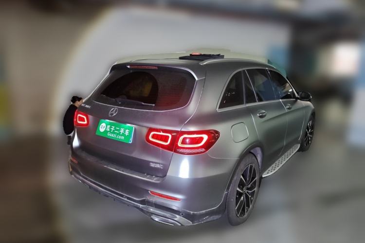 Used Mercedes-Benz GLC 2020 GLC 300 L 4MATIC Dynamic Edition Rear Right 45 Deg