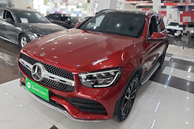 Used Mercedes-Benz GLC 2020 Facelift GLC 260 L 4MATIC Luxury Edition Front Left 45 Deg