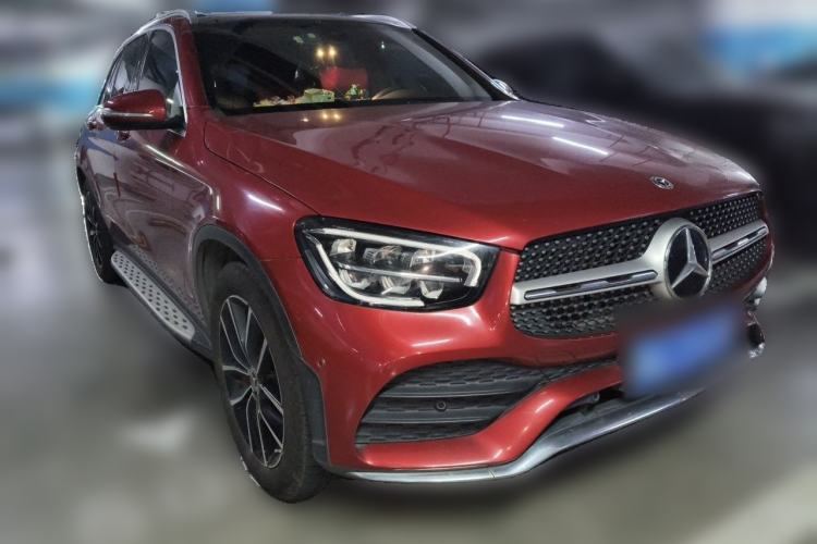 Used Mercedes-Benz GLC 2020 Facelift GLC 260 L 4MATIC Luxury Edition Front Right 45 Deg