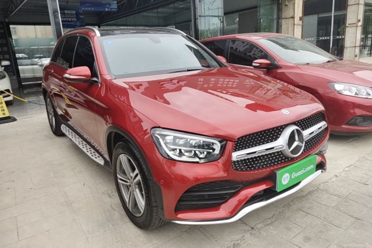 Used Mercedes-Benz GLC 2020 GLC 260 L 4MATIC Luxury Model Front Right 45 Deg