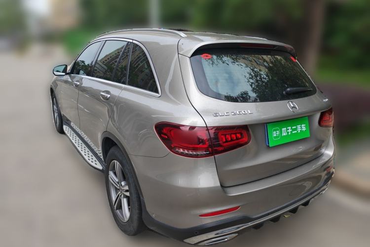 Used Mercedes-Benz GLC 2020 GLC 260 L 4MATIC Luxury Model Rear Left 45 Deg