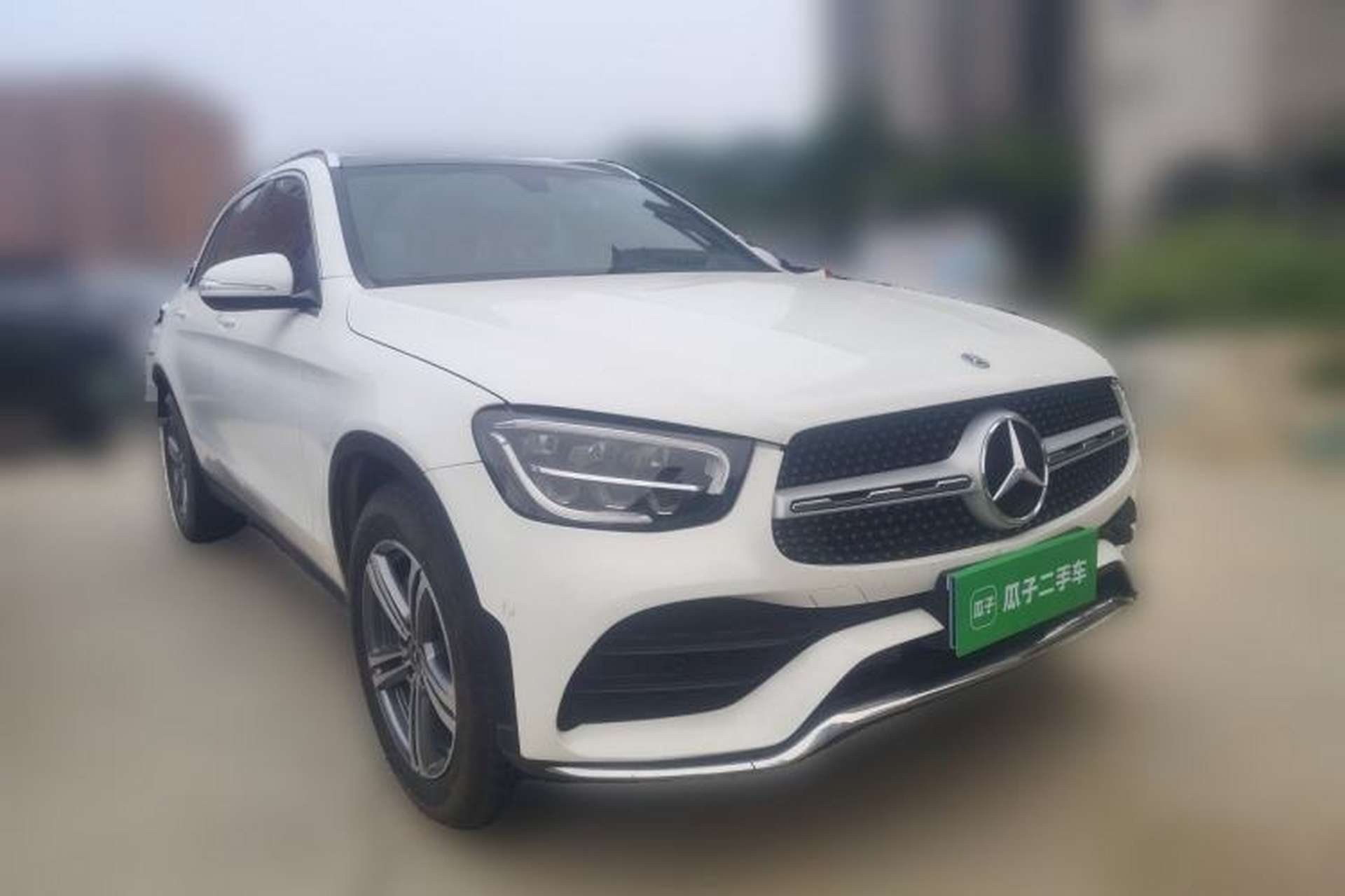 Used Mercedes-Benz GLC 2020 GLC 260 L 4MATIC Luxury Model Front Right 45 Deg