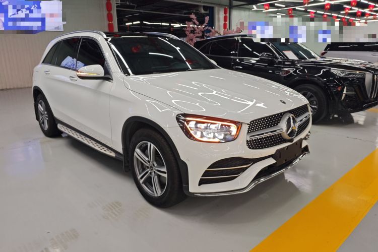 Used Mercedes-Benz GLC 2020 GLC 260 L 4MATIC Luxury Model Front Right 45 Deg