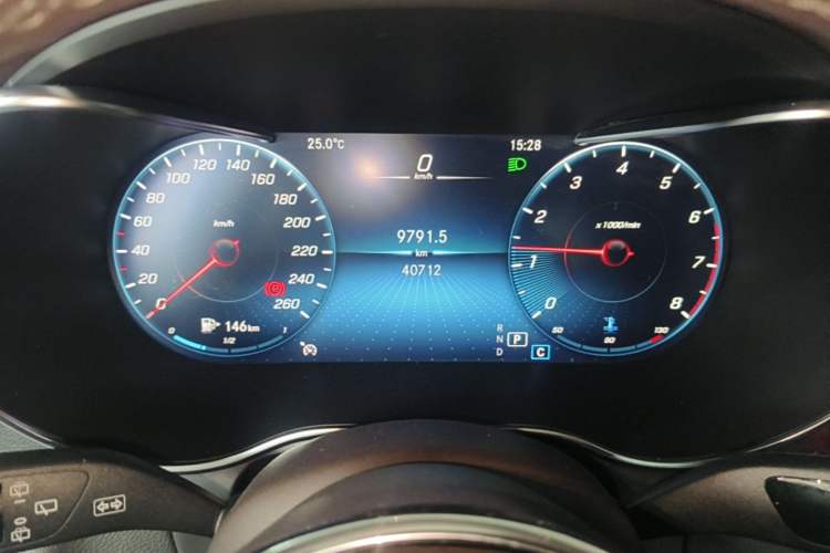 Used Mercedes-Benz GLC 2020 GLC 260 L 4MATIC Luxury Model Instrument Cluster