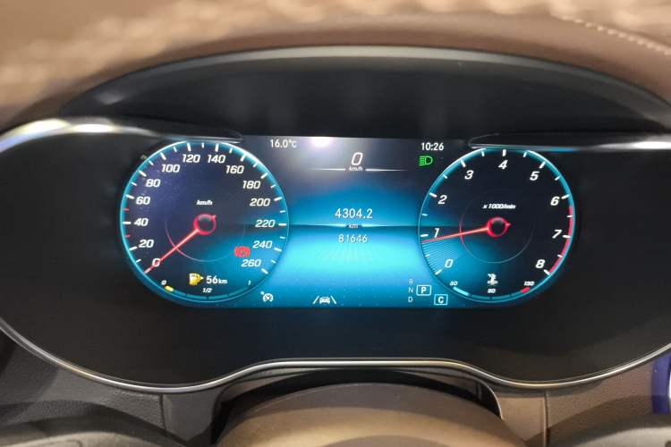 Used Mercedes-Benz GLC 2020 GLC 300 L 4MATIC Luxury Model Instrument Cluster