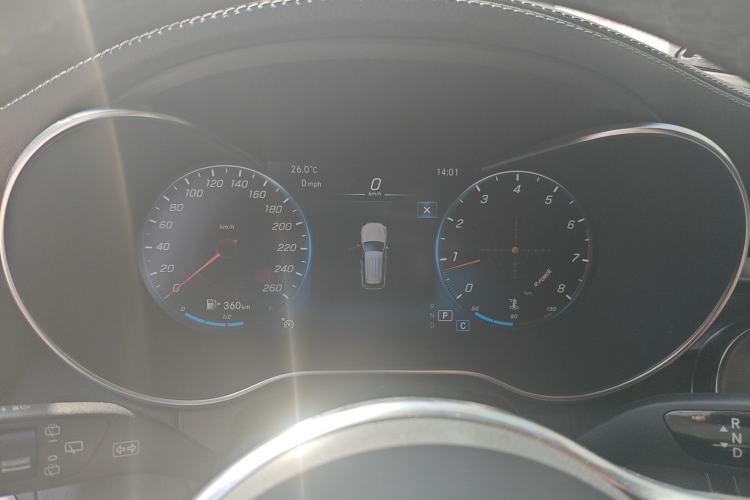 Used Mercedes-Benz GLC 2020 GLC 260 L 4MATIC Luxury Model Instrument Cluster