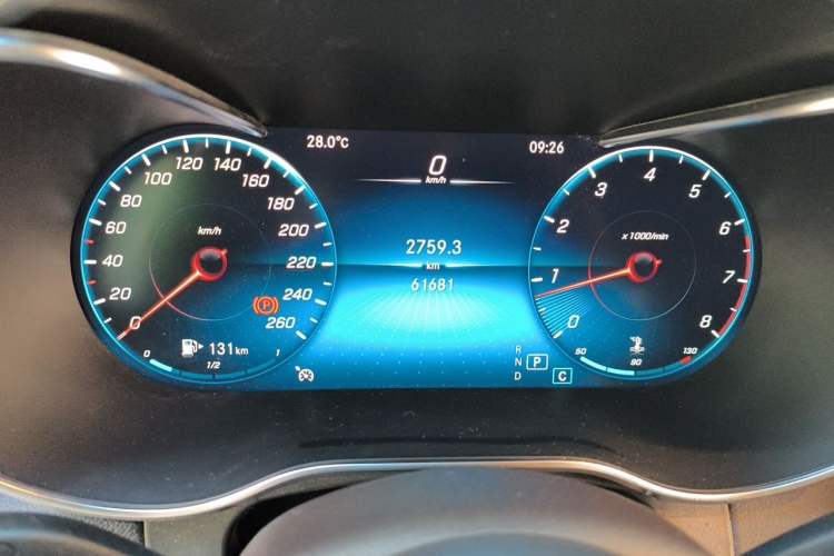 Used Mercedes-Benz GLC 2020 GLC 260 L 4MATIC Luxury Model Instrument Cluster
