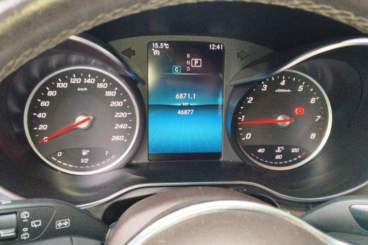 Used Mercedes-Benz GLC 2020 GLC 260 L 4MATIC Dynamic Model Instrument Cluster