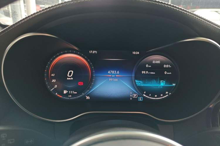 Used Mercedes-Benz GLC 2020 GLC 260 L 4MATIC Luxury Model Instrument Cluster