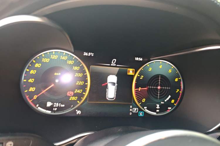 Used Mercedes-Benz GLC 2020 GLC 260 L 4MATIC Luxury Model Instrument Cluster