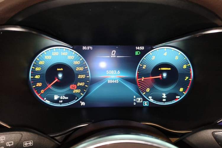 Used Mercedes-Benz GLC 2020 GLC 260 L 4MATIC Luxury Model Instrument Cluster