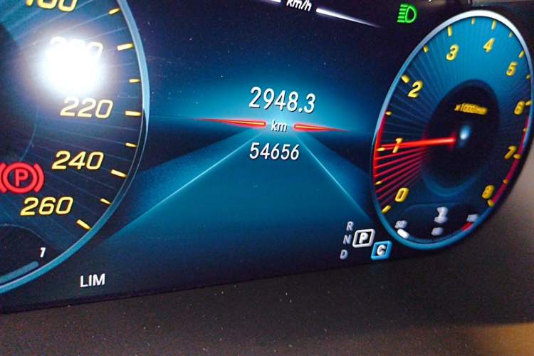 Used Mercedes-Benz GLC 2020 Facelifted GLC 260 L 4MATIC Dynamic Edition Odometer Close Up
