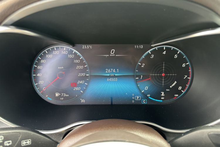 Used Mercedes-Benz GLC 2020 Facelift GLC 260 L 4MATIC Luxury Edition Odometer Close Up