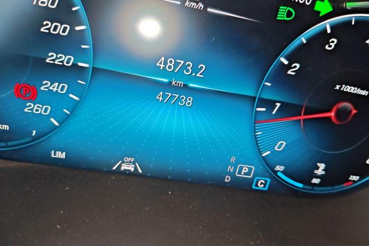 Used Mercedes-Benz GLC 2020 Facelift GLC 300 L 4MATIC Dynamic Edition Odometer Close Up