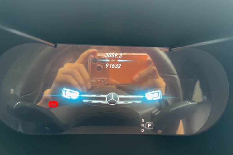 Used Mercedes-Benz GLC 2020 Facelift GLC 300 L 4MATIC Dynamic Edition Odometer Close Up