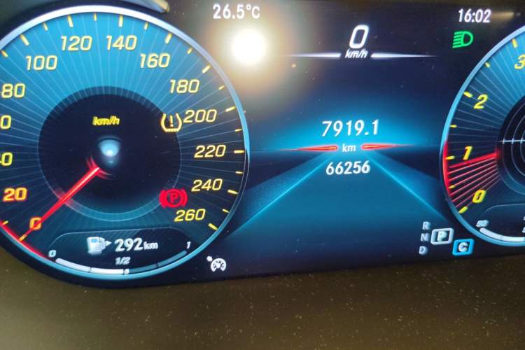 Used Mercedes-Benz GLC 2020 Facelift GLC 260 L 4MATIC Luxury Edition Odometer Close Up