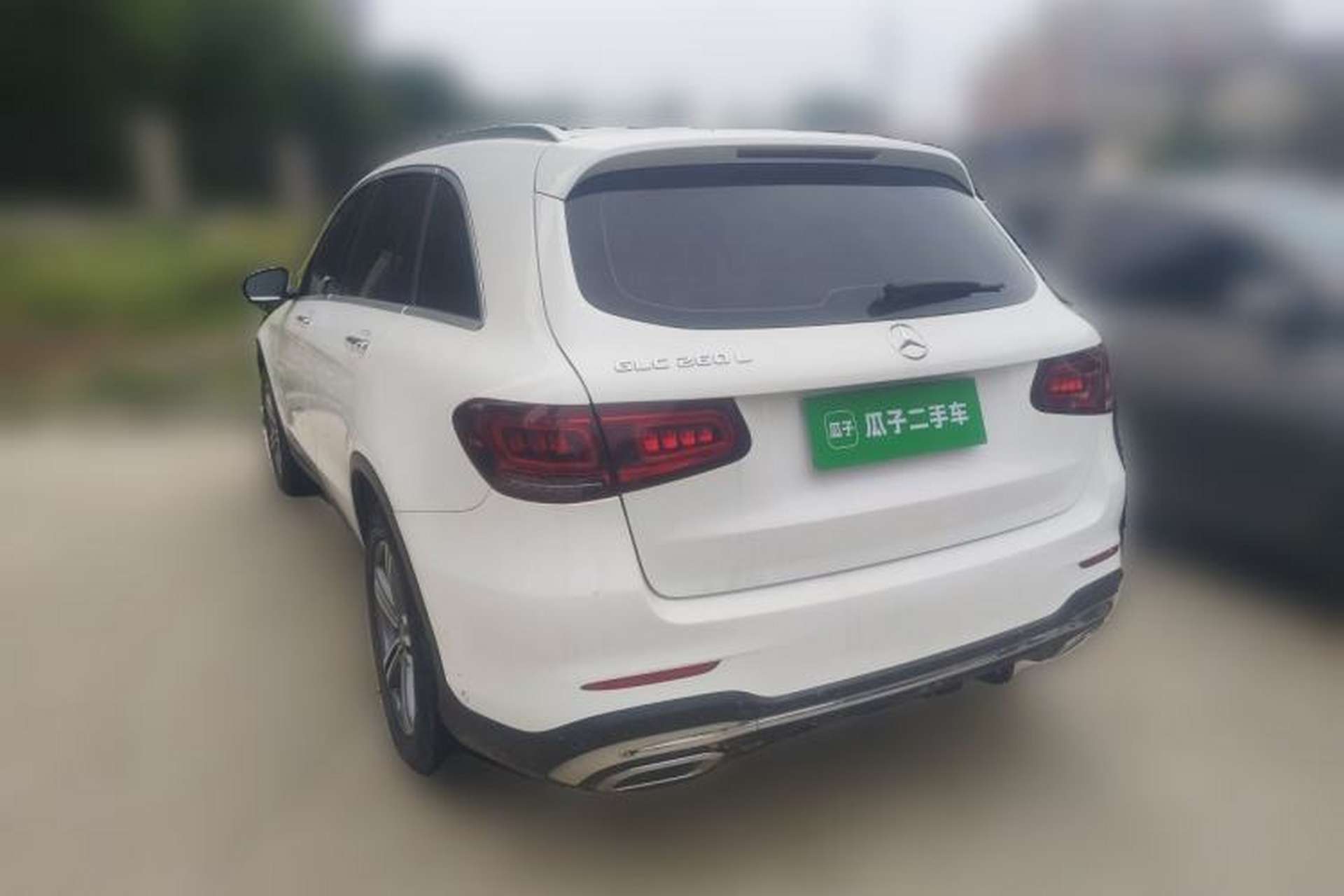 Used Mercedes-Benz GLC 2020 GLC 260 L 4MATIC Luxury Model Rear Left 45 Deg