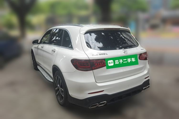 Used Mercedes-Benz GLC 2020 GLC 300 L 4MATIC Dynamic Edition Rear Left 45 Deg