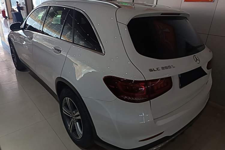 Used Mercedes-Benz GLC 2020 GLC 260 L 4MATIC Luxury Model Rear Left 45 Deg